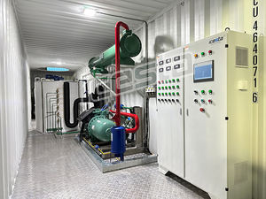 ICESTA Larga vida útil <span class=keywords><strong>Evergy</strong></span> Saving 80 toneladas Contenedor Flake Ice Plant con planta de hielo automática - Product Image 3