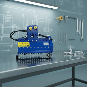 <span class=keywords><strong>Mini</strong></span>-chausseuse <span class=keywords><strong>à</strong></span> fléaux de qualité supérieure <span class=keywords><strong>pour</strong></span> machines agricoles, avec boîte de vitesses, <span class=keywords><strong>pour</strong></span> excavatrices de 0,8 <span class=keywords><strong>à</strong></span> 12 tonnes - Product Image 4