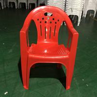 Chaises de table de stand alimentaire en plastique blanc épaissi, écologiques, avec accoudoirs, pour bars, hôtels et entrepôts, directement du fabricant
