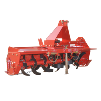 Rotoculteur agricole haute performance à attelage 3 points, cultivateur de terres agricoles, motoculteur rotatif monté sur tracteur