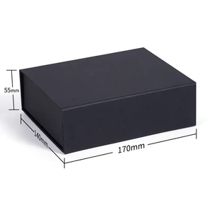 Wholesale Luxury Custom Wig <b>Boxes</b> with Embossing & Matt Lamination Magnetic Closure <b>Foldable</b> Packaging for Hair Gifts - Product Image 3