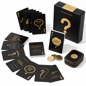 Juego de Cartas con <span class=keywords><strong>Preguntas</strong></span> Divertidas y Atractivas para Conversar en Grupo, Impresión a Todo Color - Product Image 1