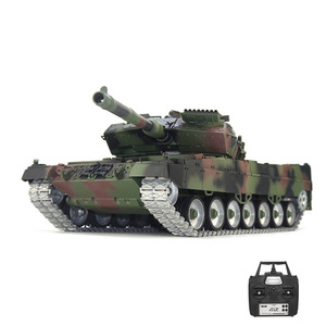 Char d'assaut allemand <span class=keywords><strong>Leopard</strong></span> 2 A7 peint sur mesure <span class=keywords><strong>1</strong></span>/16 RC avec fumée + son + tir (version améliorée) - Product Image 1