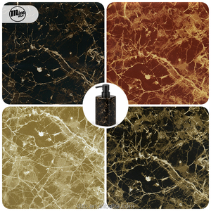 Graues Wolkenmarmor-Muster Hydrographischer Film 0,5m Breite PVA Wassertransferfolie für Kunststoff- und Metalloberflächen-Dekoration - Product Image 5