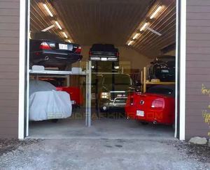 Ascenseur de voiture à quatre poteaux hydraulique de classement supérieur 3600kg élévateur de voiture <span class=keywords><strong>simple</strong></span> palan automatique hydraulique stationnement de voiture - Product Image 6