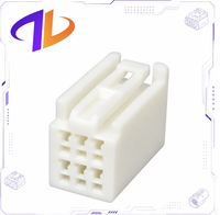 Connecteur Électrique Automobile 6 Broches Femelle à Contact Cuivre et Boîtier Nylon, Fourniture Directe Usine, pour Câblage de Voiture