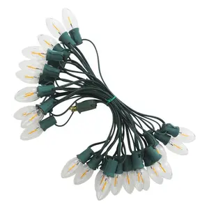 LED Outdoor intelligente C9 Glühbirnen Led Weihnachtslichter IP65 für Dekoration