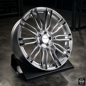 Jantes en alliage forgé 20x8.5 20x9.5 5x112 ET36, légères et polies, style Mercedes S65 <span class=keywords><strong>AMG</strong></span>, amélioration des performances - Product Image 5