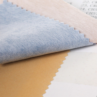 Tissu en suède polyester 180 GSM à fibres îliennes, directement de l'usine, avec support non-tissé pour rembourrage de canapé et de chaise