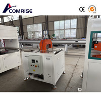 Machine à extruder les tuyaux en PVC à prix d'usine avec machine à évaser les raccords