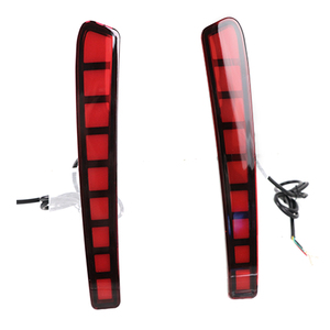 Luz de Parachoques para Automóvil, Luz de Freno, Intermitente, Reflector LED, Luz Trasera para <span class=keywords><strong>Toyota</strong></span> <span class=keywords><strong>Corolla</strong></span> <span class=keywords><strong>L</strong></span>/LE/XLE US 2019 <span class=keywords><strong>2020</strong></span> - Product Image 6