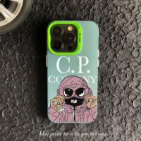Coque de Téléphone Tendance Colorée Masque CP Company pour iPhone 16 15 14 Pro Max – Étui Personnalisé Stylé