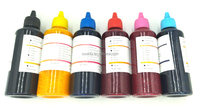 Grosir tersedia 4/5/6 warna 100ML tinta Printer Transfer Digital profesional sublimasi