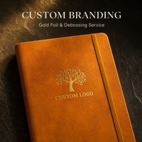 Journal de voyage personnalisé avec logo imprimé, carnet A5 en cuir PU à couverture rigide, journal ligné personnalisé pour cadeaux