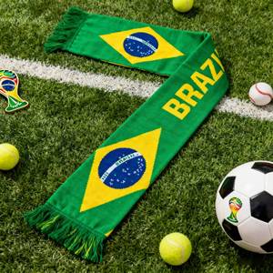 Bufanda de Invierno de Alta Calidad para Equipo de Fútbol, Diseño Personalizado, Promocional, con Impresión por Transferencia de Calor - Product Image 4