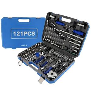 Auto Repair Tools 61PCS 82PCS 94PCS 108PCS 121PCS 151PCS Set Car Tool Kit <b>Socket</b> Wrench Kit - Product Image 5
