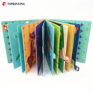Free Sample Recyclable Children's Book Printing Hardcover Emboss Custom Funny 3D Pop Up Story Books For Kids Board Book Printing