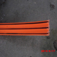 Ligne de contact coulissante unipolaire 500A grue à portique industrielle multipolaire flexible avec construction en acier sans soudure partie H