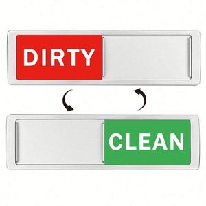 High Quality Custom Dishwasher Magnet Soft Magnets for Kitchen Dish Washing Machine Magnetic Shape Clean Dirty Slider Sign - Product Image 1