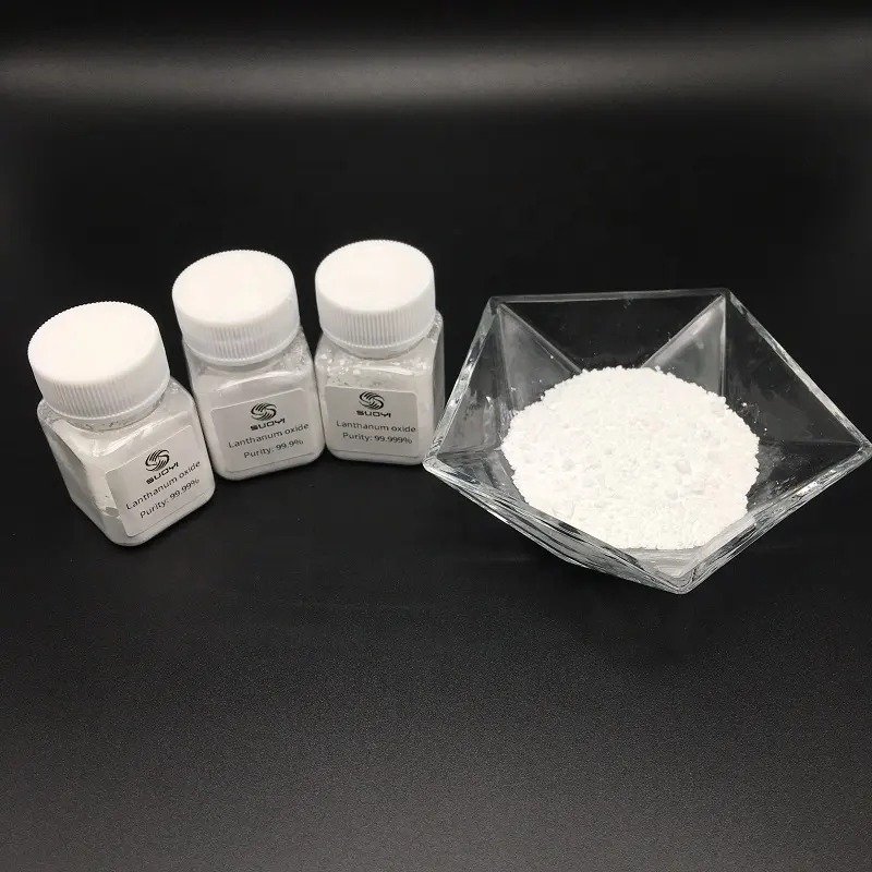 La2O3 Powder Lanthanum oxide 99%~99.999% Rare Earth 99.999% Lanthanum oxide powder CAS 12680-02-3 for lanthanum hexaboride