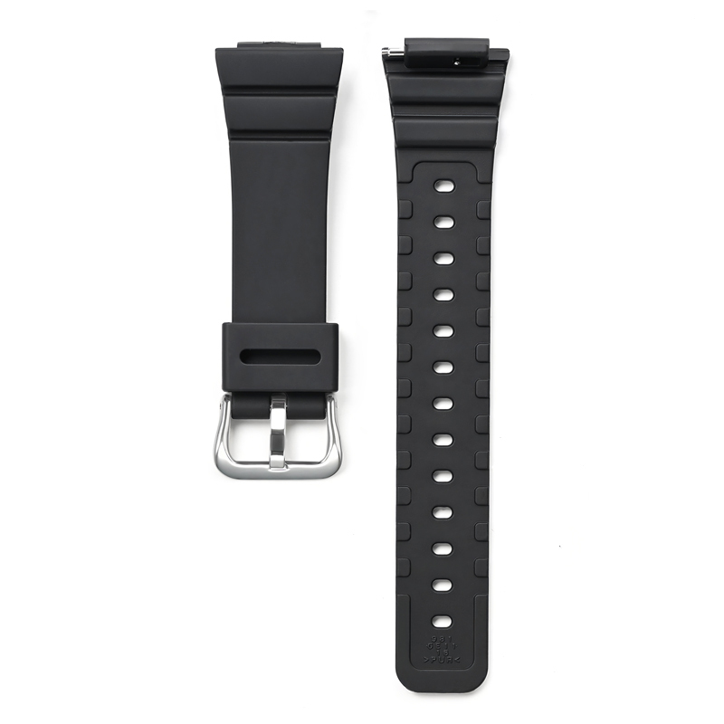 Black With Silver Buckle