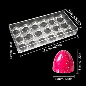 Đầu Riser Cấp Thực Phẩm Silicone Sô Cô La Mốc-Vuông Lưới Trái Tim Phục Sinh Trứng + Ice Cube Khay Bộ - Product Image 6