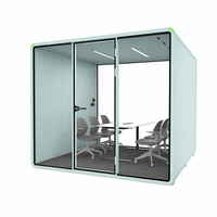 Cabine de bureau insonorisée, cabine téléphonique, pavillon insonorisé, salle de silence, cabine de sommeil pour aéroport, pod médical