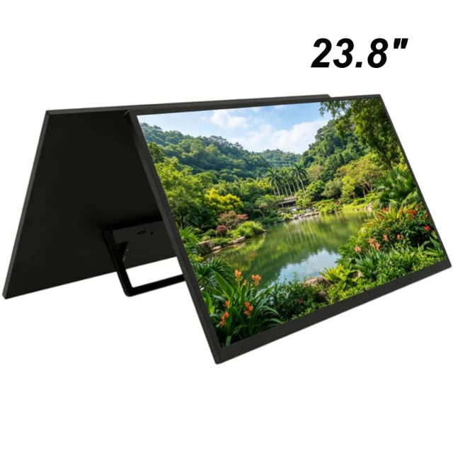 OEM/ODM 23.8 Inch 1080P IPS Screen Portable Monitor Widescreen Display for Business Gaming & Home Office Use