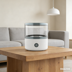 Nettoyeur ultrasonique électrique domestique UV pour appareils dentaires, gouttières et aligneurs, fréquence 45 kHz, minuterie numérique, capacité 180 ml, corps transparent - Product Image 6