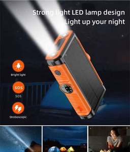 30w Powerbank <span class=keywords><strong>Panneau</strong></span> <span class=keywords><strong>solaire</strong></span> Aimant Coffres-forts Power Bank 50000mah Charge rapide Magnétique Energia Solare Tout en Un - Product Image 6