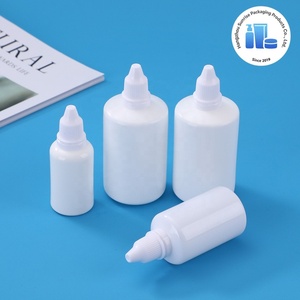 Flacon compte-gouttes pour les yeux en PE de 20 ml avec couvercle antivol, joint à vis, forme cylindrique - Product Image 3