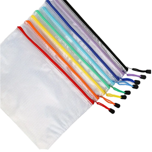 DIGISMART Venta al por Mayor de Fábrica Shangyi PP Bolsas de Archivo Transparentes Impermeables de Gran Capacidad con Cremallera, Portátiles para Papelería y Juguetes - Product Image 1