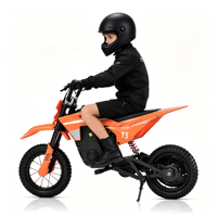 Sepeda Motor Listrik Anak 200W 36V 4Ah Baterai Lithium 20KM/JAM Mini Motor Off Road Rem Cakram Mekanis
