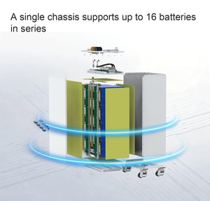 Caja de Batería Vertical DIY para Polonia (Stock Europeo) 48V / 51.2V 16kWh Lifepo4, Apta para JK V19 BMS, Kit de Caja de Almacenamiento de Energía DIY - Product Image 3
