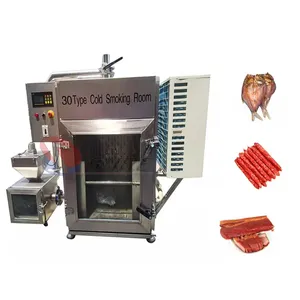 Riscaldamento elettrico automatico 50kg di essiccazione affumicatore forno/fumo casa per salsiccia/pesce/carne/anatra arrosto - Product Image 1