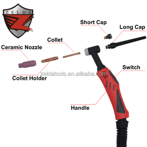 Herramientas de Soldadura de Gas Zelda 4M 8M, Pistola de Soldadura WP-26, Antorcha de Soldadura 300A para Soldadura de Metales - Product Image 2