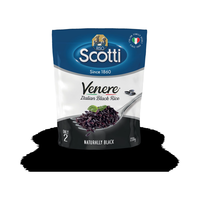 Meilleure Vente RISO SCOTTI Riz Italien Venere Noir Parboiled à Grains Entiers et Moyens 230g pour une Cuisson Optimale