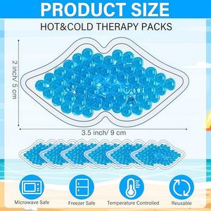 Compresa <span class=keywords><strong>de</strong></span> Gel Reutilizable para Labios, Bolsa <span class=keywords><strong>de</strong></span> Hielo para Lesiones en los Labios, Compresa Fría para el <span class=keywords><strong>Dolor</strong></span> <span class=keywords><strong>de</strong></span> <span class=keywords><strong>Cabeza</strong></span>, <span class=keywords><strong>Ojos</strong></span> Cansados, Hinchazón <span class=keywords><strong>y</strong></span> Alivio del <span class=keywords><strong>Dolor</strong></span> Dental - Product Image 2