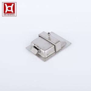 <span class=keywords><strong>Serrure</strong></span> à pêne encastré en acier inoxydable avec clés, poignée en T robuste à montage encastré pour porte de camping-car, camion, remorque, boîte à outils - Product Image 2