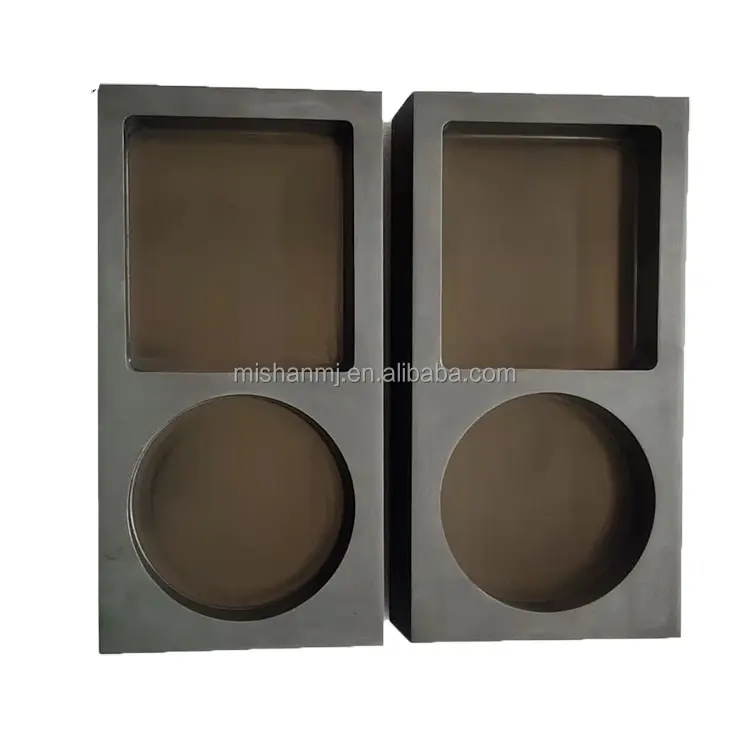Customized melting ingot 1kg coin casting sintering graphite molds price for making jewelries