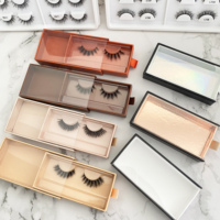 Vente en gros de cils en bande 3D faux vison vegan de 13 mm, style naturel, faux cils 100% faits à la main, doux et vaporeux