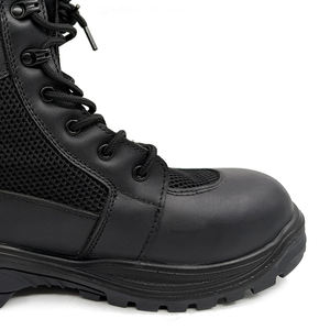 Maxitough รองเท้านิรภัยแฟชั่นสีดำคุณภาพสูงสำหรับผู้ชายอุปกรณ์ก่อสร้างรองเท้าบูทยุทธวิธีขนาด43 - Product Image 5