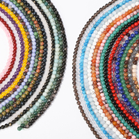 JD GEMS vente en gros 6mm 8mm 10mm perles rondes naturelles de haute qualité perle en vrac idéale pour la fabrication de bijoux à bricoler soi-même