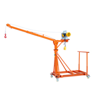 Mini grue de levage 0,2-1t, prix de gros, équipement de levage pour matériaux de construction, mini grue de levage Monkey Lift