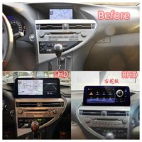 Android 12 Qualcomm Autoradio Multimedia Video Player CarPlay Autoradio GPS Navigation für Lexus RX RX270 RX350 RX450H 2009-2015