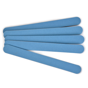 Lime à ongles KADS 240/240 bleue, lime à ongles à grain fin, lime à ongles droite double face, lime à ongles en émeri, outils de manucure et pédicure - Product Image 4