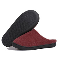 Femmes hiver intérieur moelleux pour pantoufles chaud à la mode en fausse fourrure en peluche avec bout fermé doux couleur unie maison pour pantoufles