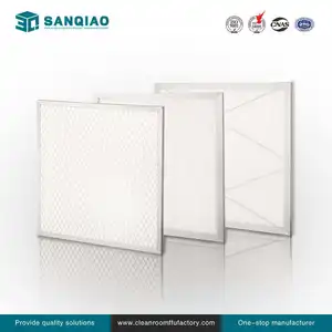 Sistema de aire acondicionado plisado de papel de alta calidad y asequible con prefiltro de aire de eficiencia gruesa G4