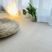 Tapis de bureau commercial librement coupé chambre à rayures toutes les pièces couleur unie tapis de sol personnalisés grands tapis de salon pour rouler