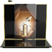 Présentoir de pop acrylique de conception Offre Spéciale moderne pour le maquillage vernis à ongles cosmétique maquillage beauté présentoir publicitaire